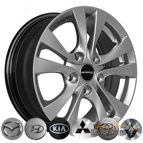 Диски Replica Mazda 526 HS R15 W6.0 PCD5x114.3 ET47 DIA67.1  